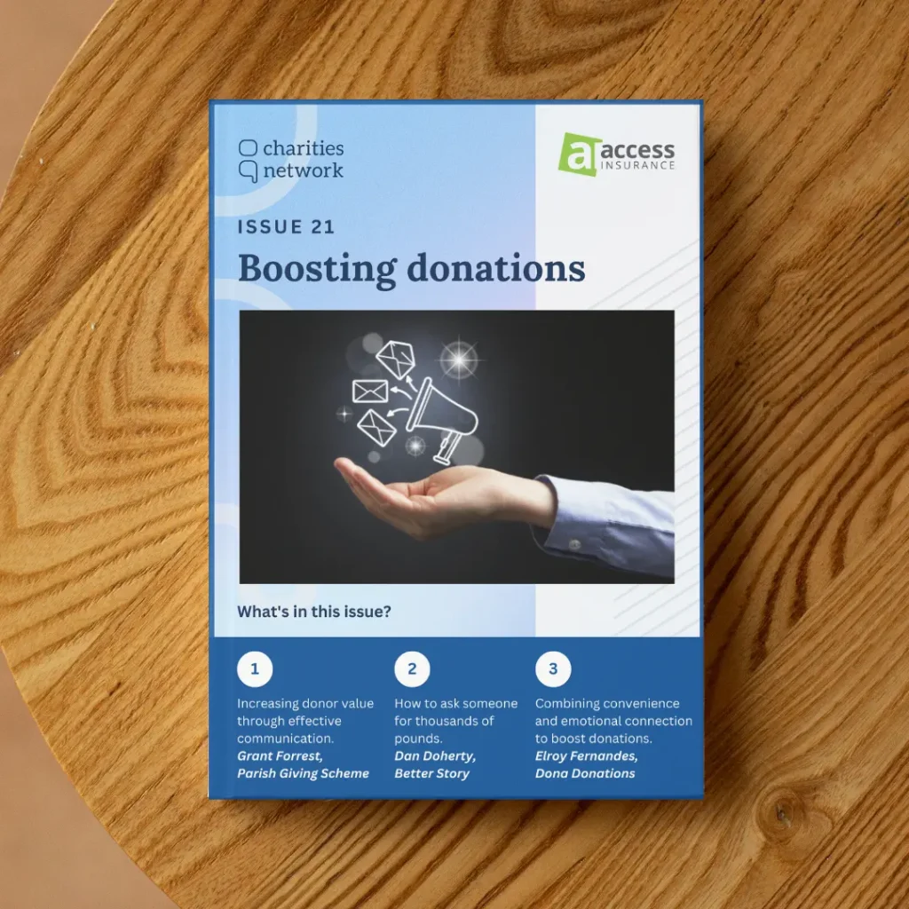 charities network issue 21 mockup